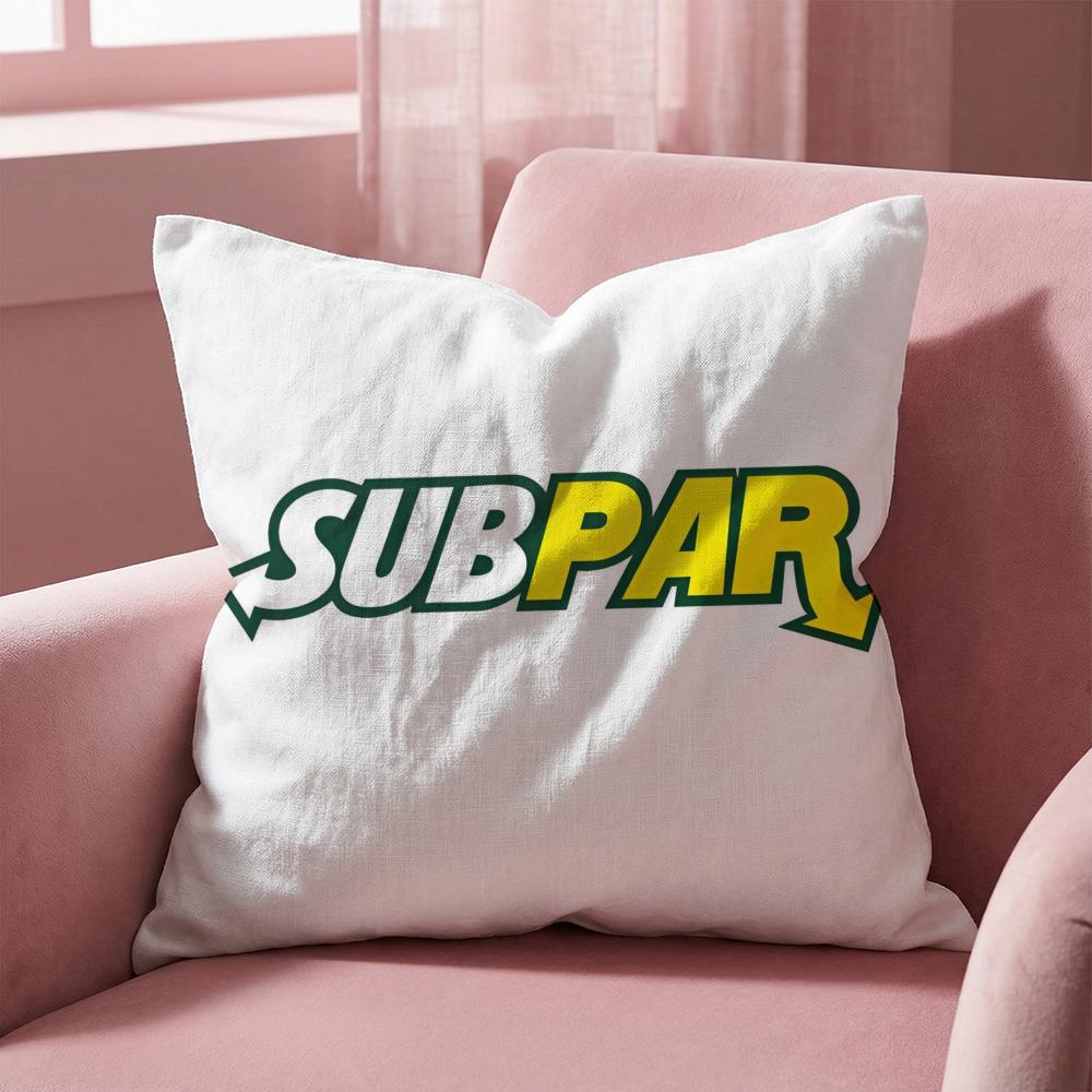 HOT Subway Cushion Cover Multi-Scene Pillow Cover for Home & Car - Reversible, Soft & Durable for Daily Use