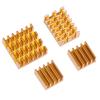 4Pcs For Raspberry Pi 4B Aluminum Heatsink Radiator Cooler Kit For Raspberry Pi