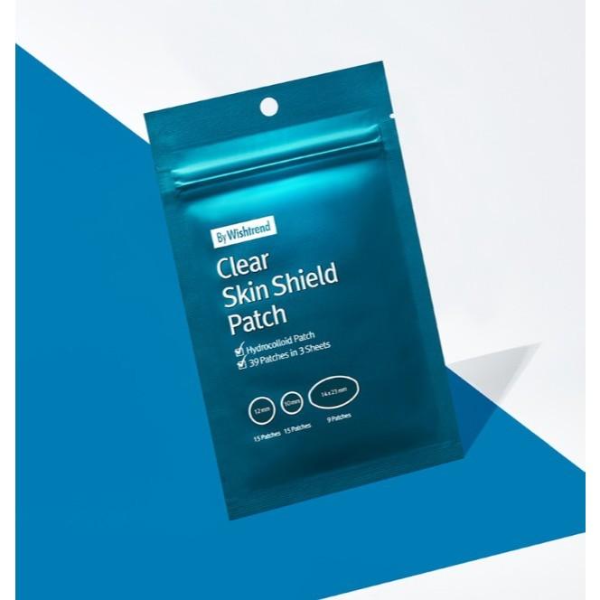 BY WISHTREND Clear Skin Shield Patch 39 Patches in 3 Sheets