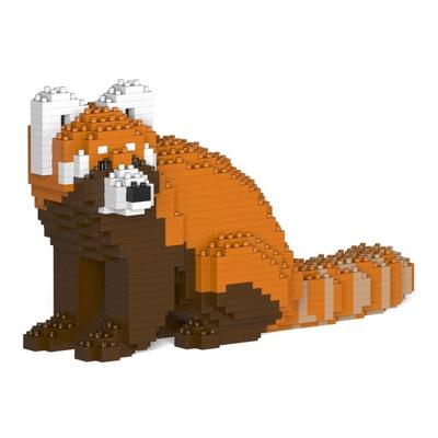 Block Toy That Allows You To Create Realistic Animal Red Panda with Curly X X Height Durable Blocks Fixed with For 3D Interior Accessories That Will