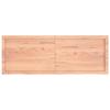 VidaXL Dessus de table marron clair 140x50x6 cm bois chêne traité 3156380