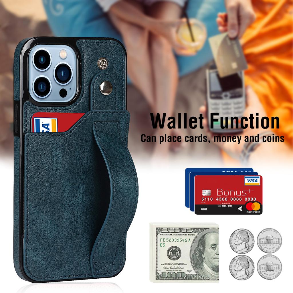 Nowe Etui na Telefon Komórkowy S24 Pasujące do Samsung A53 5g Etui Ochronne z Paskiem na Nadgarstek Etui Skórzane na Telefon Komórkowy XR z Miejscem na Kartę