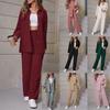 Women's Lounge Set 2-Piece Comfort Tracksuit Casual Loungewear Jogger Pants with Cropped Hoodie