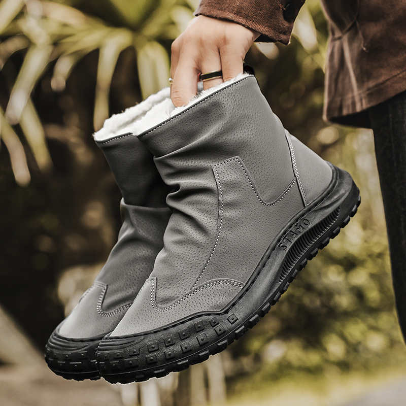 Ski Boots Dark Sneakers Husband Hiking Man Boots Jogging Shoes Men Sports Tenia Top Luxury Trend Comfort Collection Luxery