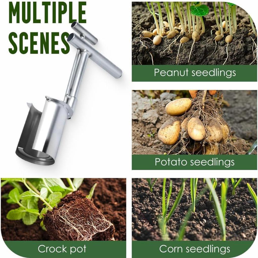 Plant Transplanting Tool Plant and Fruit Tree Seedling Transplanter for Planting Tulip Daffodils Dahlias Onions