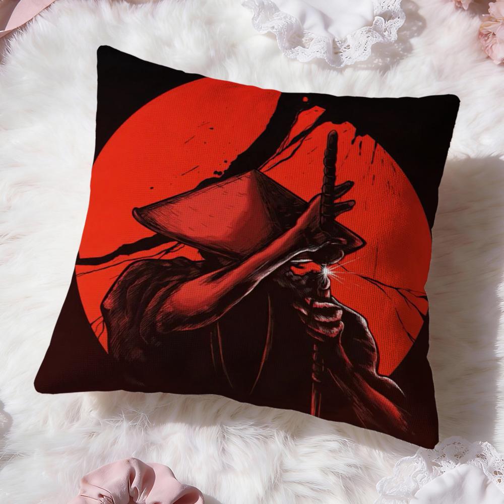 N-Ninja S-Scroll Spiel Kissenbezug Premium Komfort Wendbarer Kissenbezug -Zwei in Einem Design für Jeden Raum & Autoinnenraum