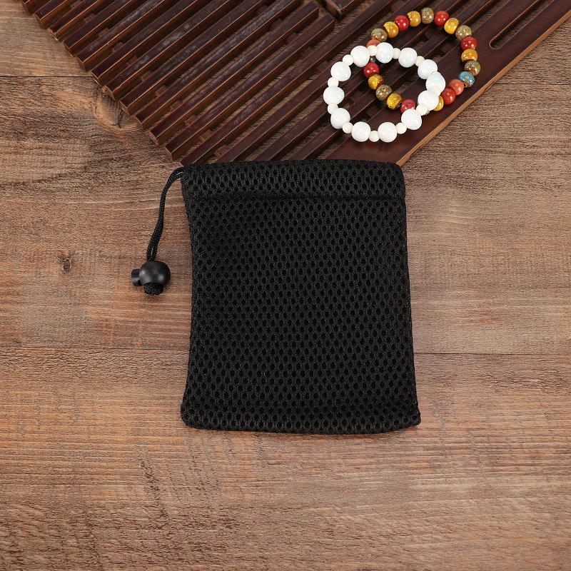 Sandwich Mesh Bag, Nylon Drawstring, Mesh Eye Bag, Dustproof, Storage, Breathable, Drawstring Bag, Thick Mesh Bag