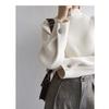 Women's Slim Fit Knitted Sweater - Warm Long Sleeve Turtleneck Base Shirt