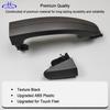Exterior Rear Passenger Sliding Door Handle For 2015- Ford Transit T150 T250 T350 Van, Replaces# BK2Z-6126604-A, BK2Z-61218B08-A, 97699, Textured