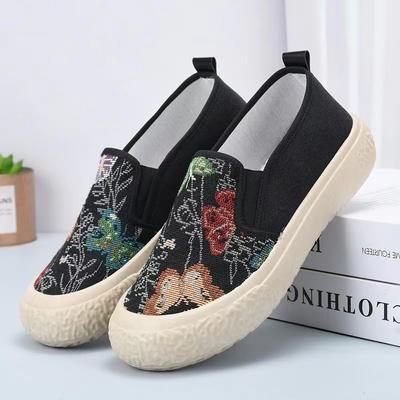 New Cloth Shoes Women's Shoes Fisherman Shoes Soft Sole Non-slip Breathable Comfortable Casual Versatile Lightweight Canvas Shoes