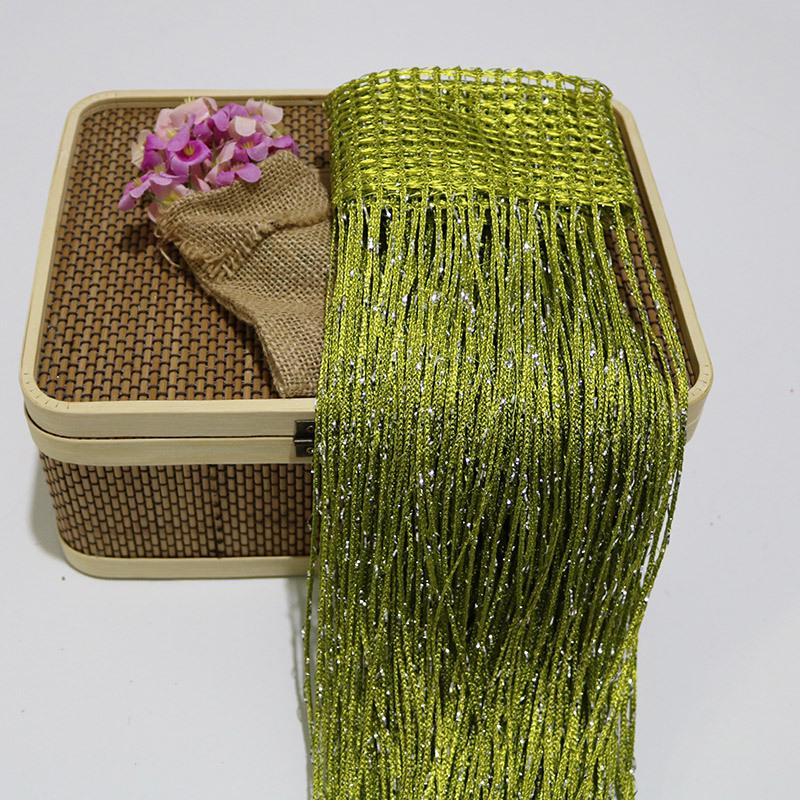 Koreanischer Stil Silberfaden Anti-Verhedderungs-Vorhang für Türen & Eingänge - Hochzeitsdekoration