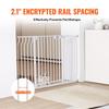 Baby Gate, 29.5"-53" Extra Wide, 30" High, Dog Gate for Stairs Doorways and House, Easy Step Walk Thru Auto Close Child Gate Pet Security Gate with