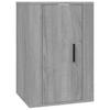 3 Piece TV Cabinet Set Grey Sonoma Particleboard