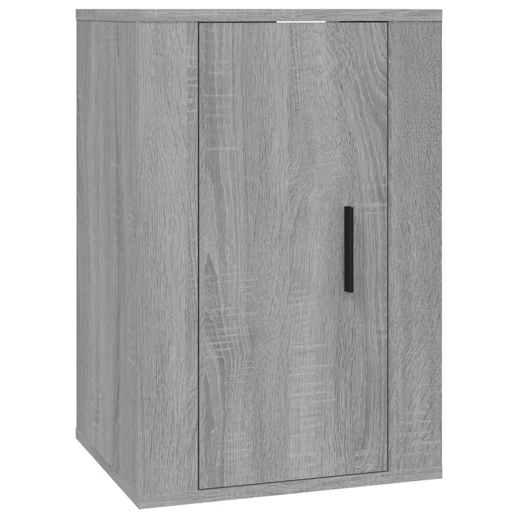 3 Piece TV Cabinet Set Grey Sonoma Particleboard