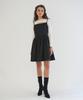 PAUL&ALICE Black Mini Dress