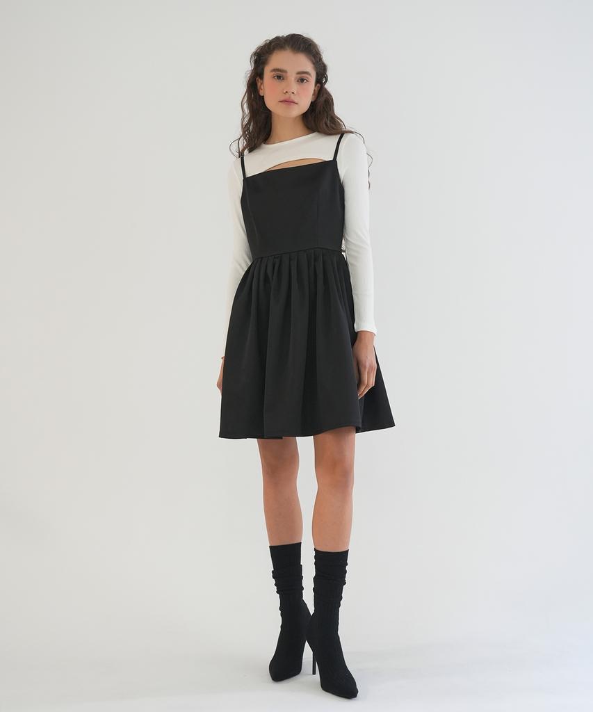 PAUL&ALICE Black Mini Dress