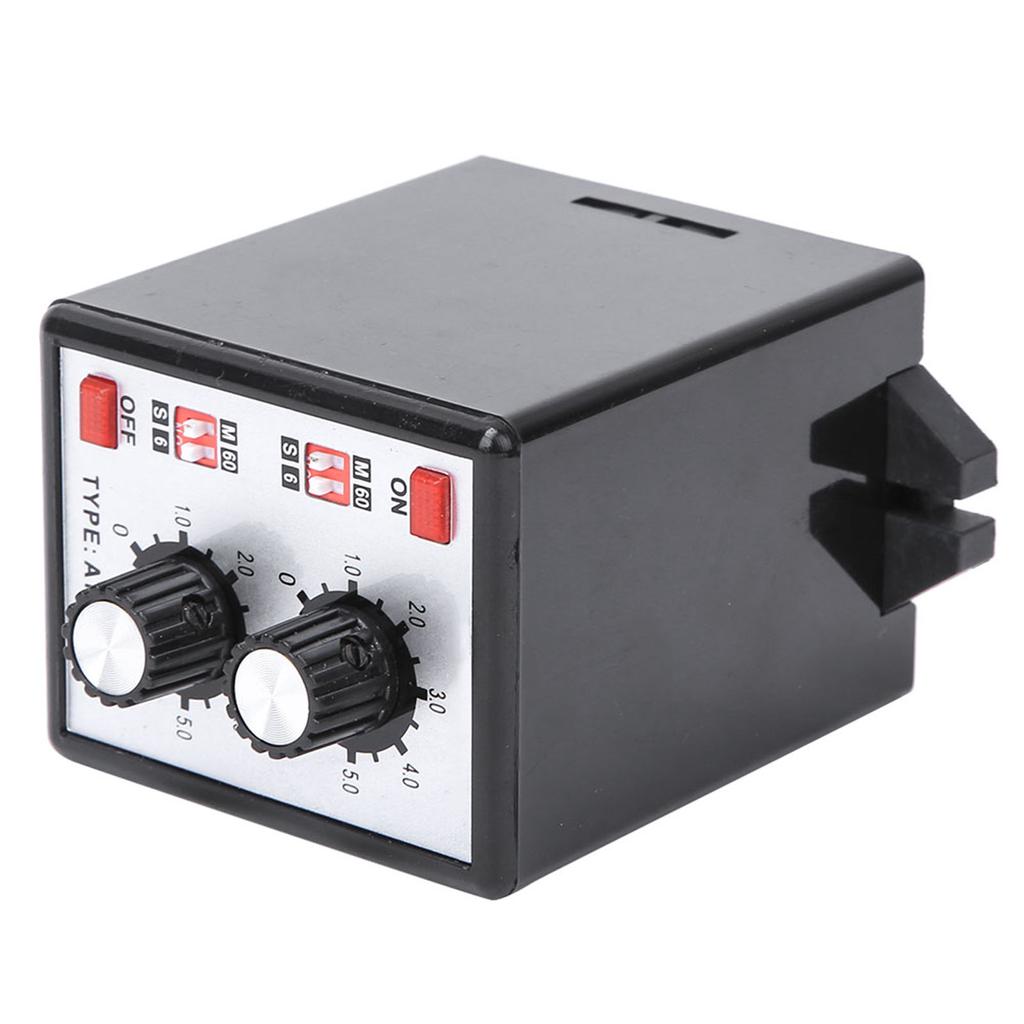Włącz Wyłącz Podwójny przekaźnik czasowy Pokrętło sterujące Przełącznik czasowy 6S60M AC 220V