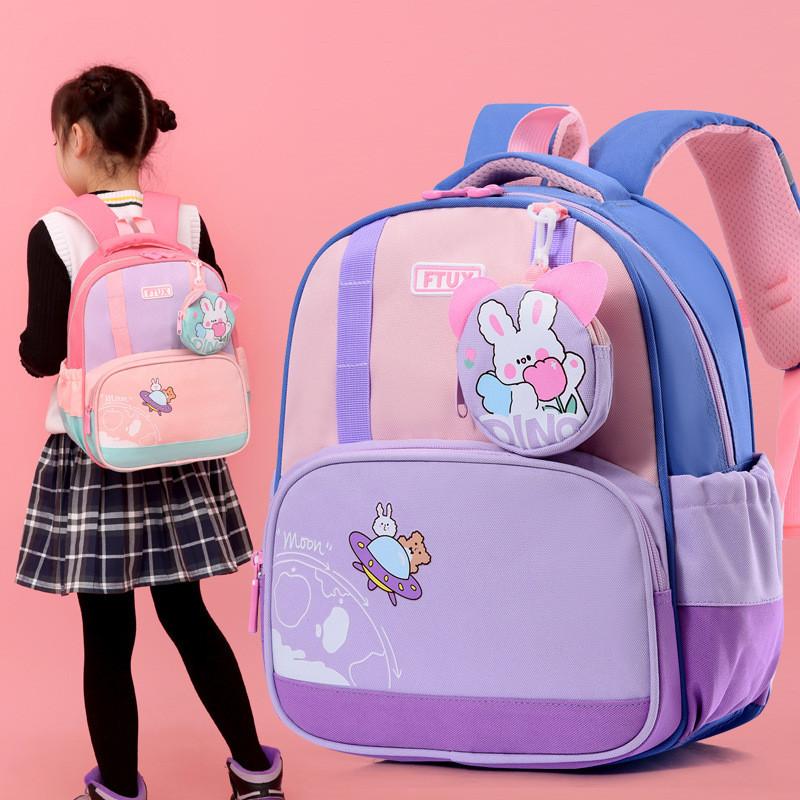Adorable Kids School Backpack With Large Capacity And Ergonomic Spine Protection