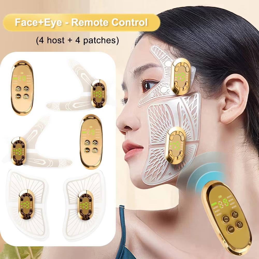 Eye Massager Ems Pulse Microcurrent Eye Care Device To Relieve Fatigue Massage Reduce Dark Circles Eye Swelling Anti-Wrinkle