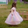 8-12 Years Girls Dress Autumn And Winter New Baby Children Dress Halloween Princess Dress Girls Wedding Party Dress Flower Girl Tutu Skirt