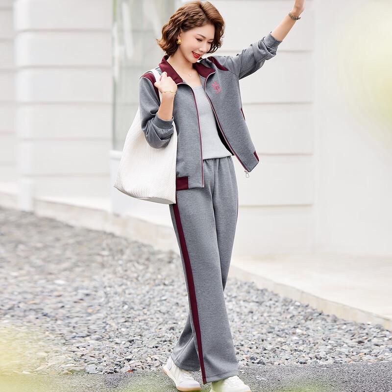 

Pasite Women s 2025 Autumn Lapel Jacket & Pants Casual Set 3XL
