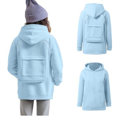 Jungen Mädchen Kinder Locker Einfarbiges Hemd Sweatshirt Oberteile