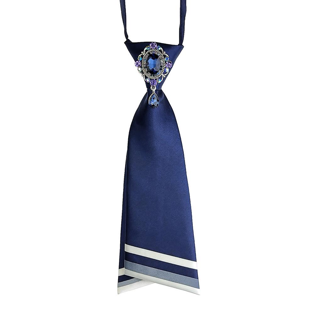 Unisex Japanese & Korean Academy Style No-Tie Uniform Collar Ornament - Fashion Tie for JK Girl Shirts