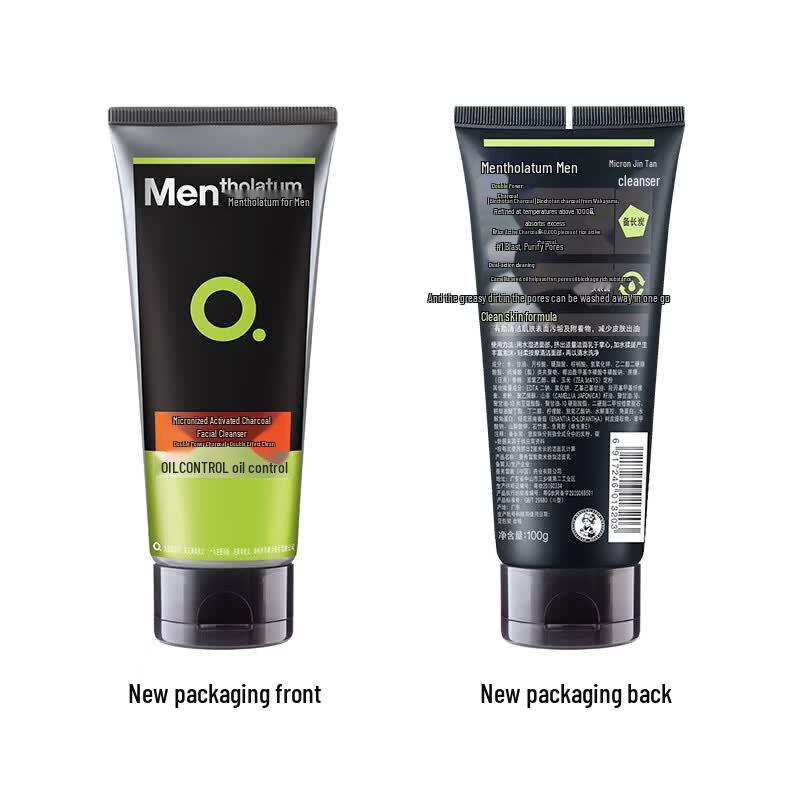 Mentholatum Men s Micro Charcoal Facial Cleanser