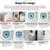 Cat Toilet Training Kit for Litter Box Transition Durable Plastic Cat Potty Trainer with Multi Layer Design for Home Use