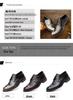 2025 Men's Crocodile Pattern Leather Shoes - Business Korean British Style, Formal Fashion for Youth & Weddings