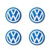 56mm Car Wheel Center Hub Cap Emblem Decal Wheel Sticker Emblem For VW Golf 3 4 MK3 MK4 Passat 3BG Polo 6N 9N Bora Vento EA1