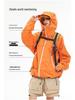 Unisex Autumn 2024 Windproof Waterproof Hiking Jacket: Stylish Single Layer Outdoor Windbreaker