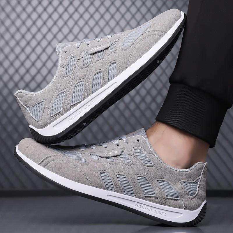 Men's shoes new Forrest Gump shoes fashion versatile mesh breathable daily casual shoes light and comfortable sports board shoes