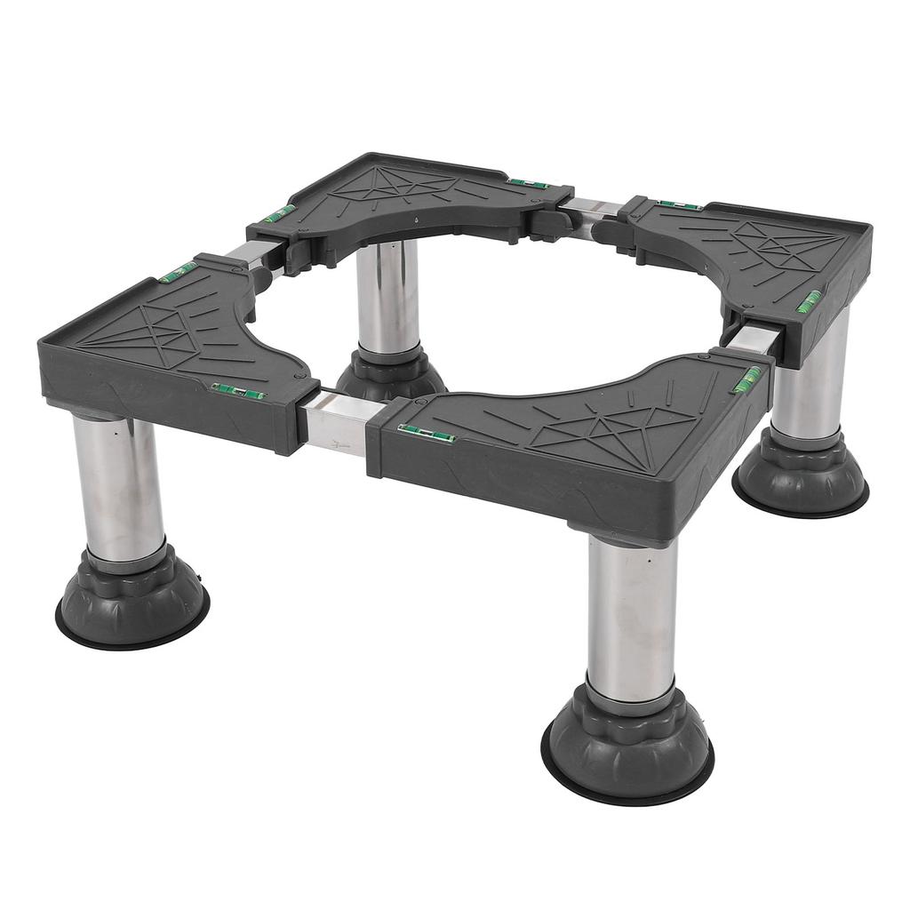 Washing Machine Stand, Non-Slip Fridge Holder, 200kg Load Capacity, Easy Assembly, Dryer and Fridge Base