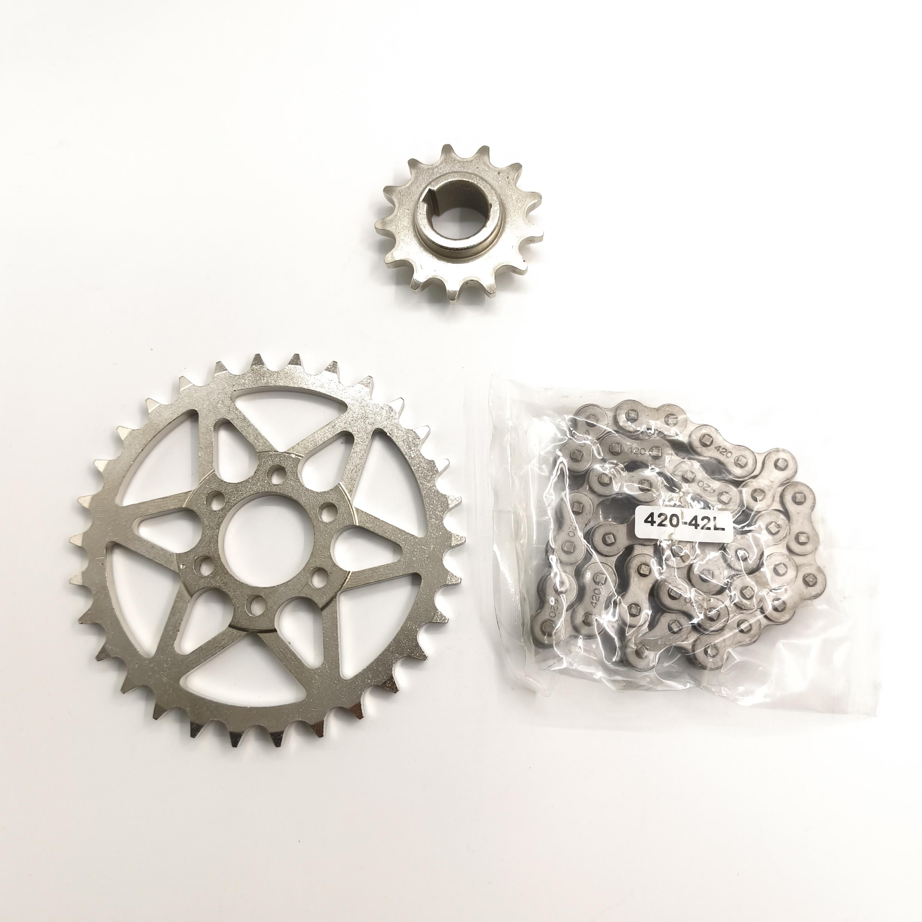 420 Primary Drive Sprocket Set For Surron Light Bee Electric Dirt Bike First-level Transmission Chain Gear Set Ultra-intensity MULTI
