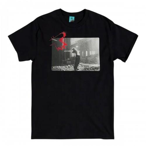 The Crow Unisex Adult It Can´t Rain All The Time Back Print T-Shirt