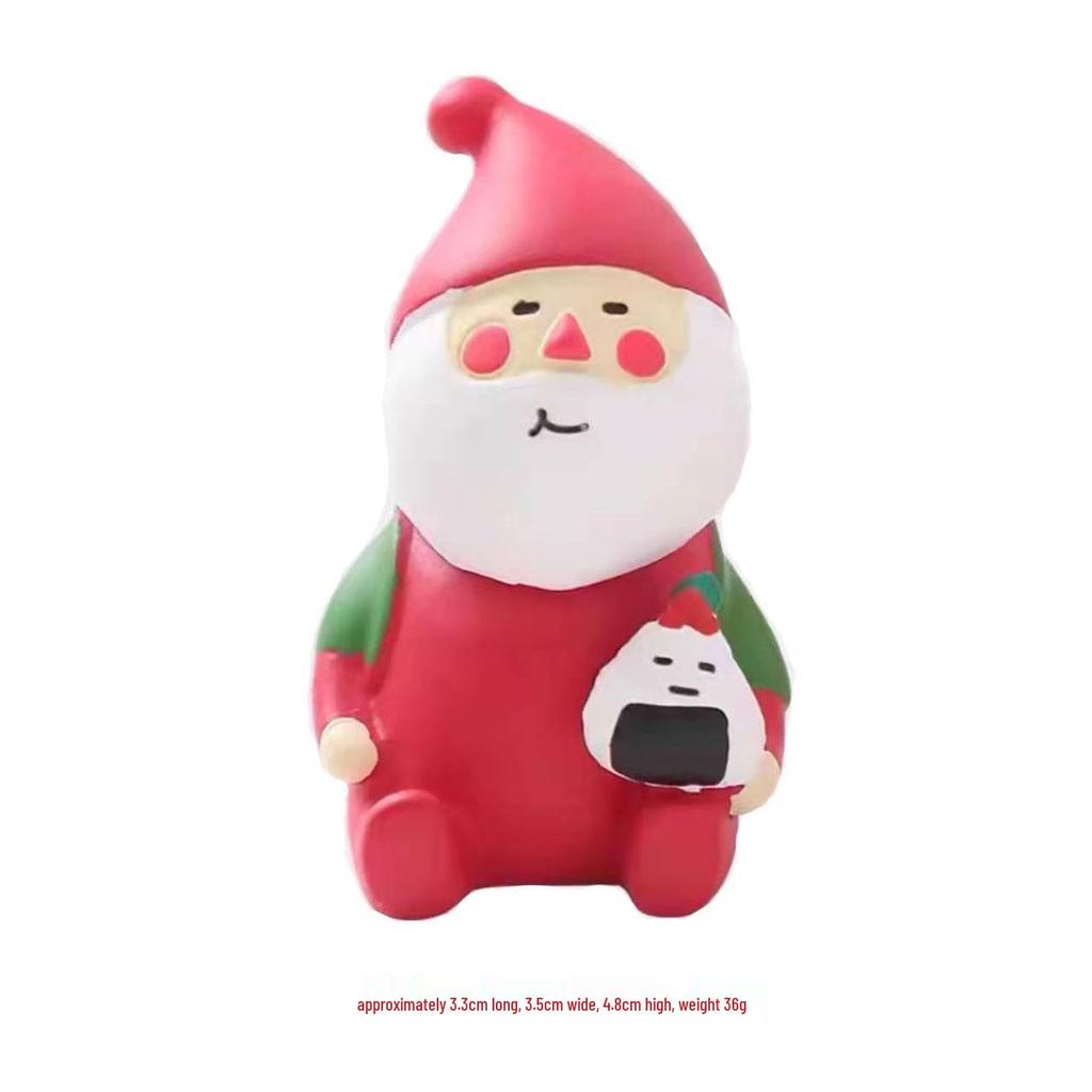 Creative Japanese INS ZAKKA Resin Crafts: Cute Christmas Ornaments & Gifts