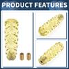 INFINAUTO Diamond Pattern Crystal Shift Knob 15cm Universal Automatic and Manual Car Gear Shift
