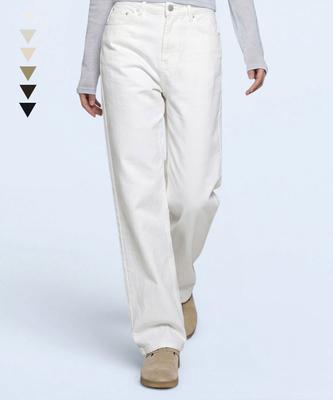 Geulapig Tar-Washed Wide Cotton Pants 6 Colors [Grpp_6001] (A Type)