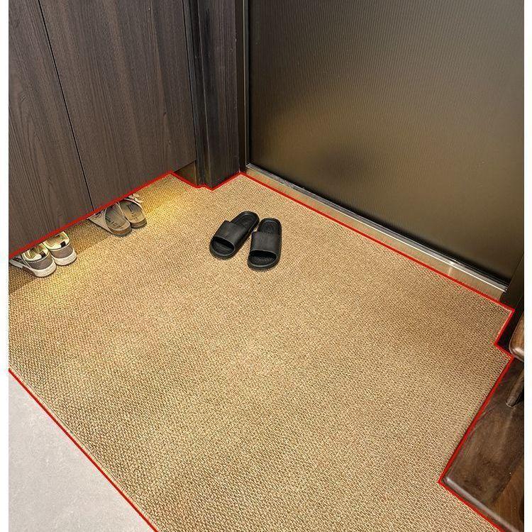 Waschbarer Rutschfester Küchenteppich Faux Sisal Läufer Faux Gewebte Küchenmatte Küchenläufer mit Rücken aus Naturkautschuk