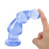 Super Comfortable Anal Plugs Small Pull Beads Crystal Anal Strip Pvc Roller Ball Massager Adult Products Female Anal Plugs