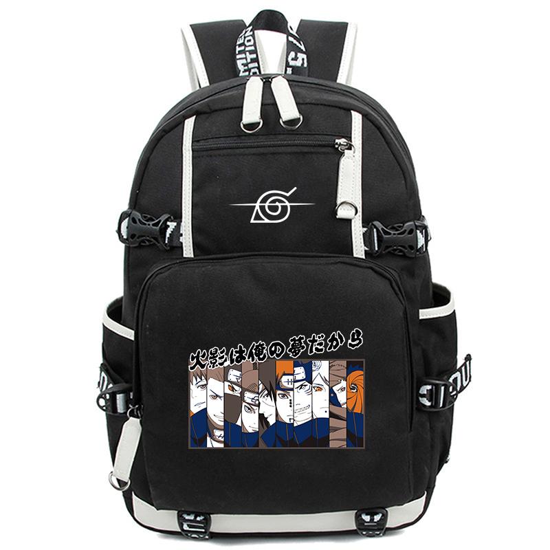 Anime Backpack Schoolbag Boy Girl Rucksack for Teen Student Men Women Leisure Usb Travel Bags Back To School Backpack