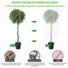 2 Pcs Clear Plant Cover Anti-tear Freeze Protection Plant Cover with Drawstring Winter Frost Prevention Bag Cold