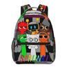 Rhythmus Box Vollständig Bedruckter Schulranzen Kinderrucksack Große Kapazität Verschleißfest Leicht Anti-Spritz-Rucksack