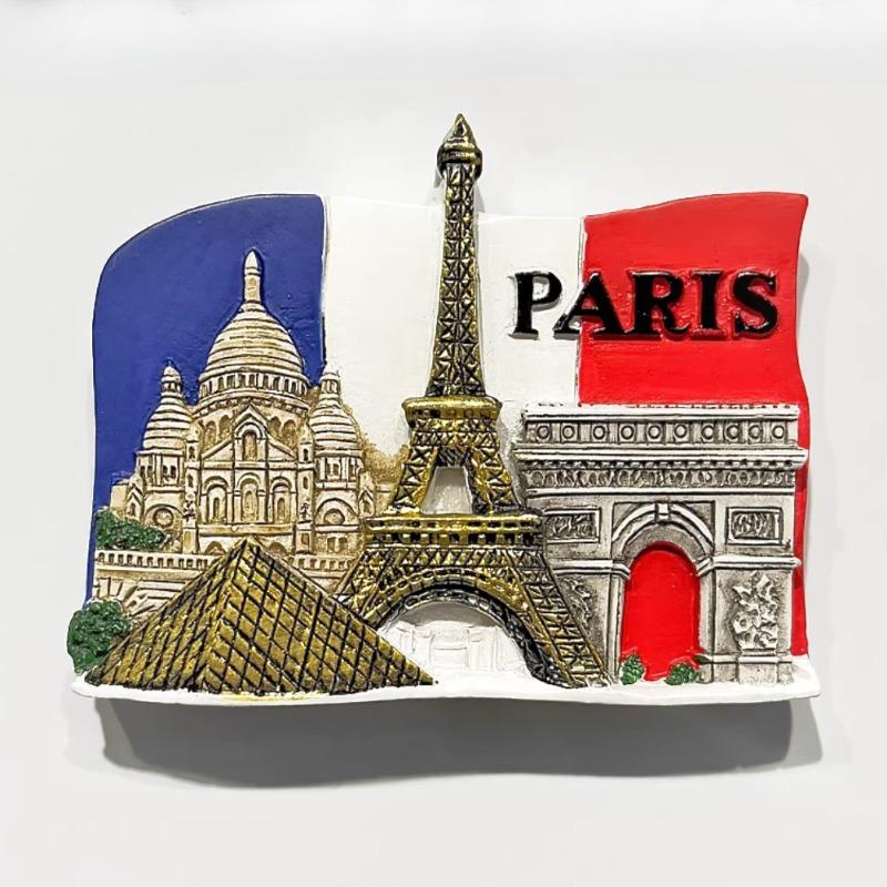 France Souvenirs Montmartre Moulin Rouge Fridge Magnets Menton Nice Provence Reunion Lyon Colmar Fridge Stickers Birthday Gifts