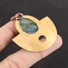 Pingente de cobre labradorita Um pingente de pedra preciosa de qualidade única Pingentes artesanais Jóias de cobre Pingente de declaração Presente de casamento Pingente novo em folha