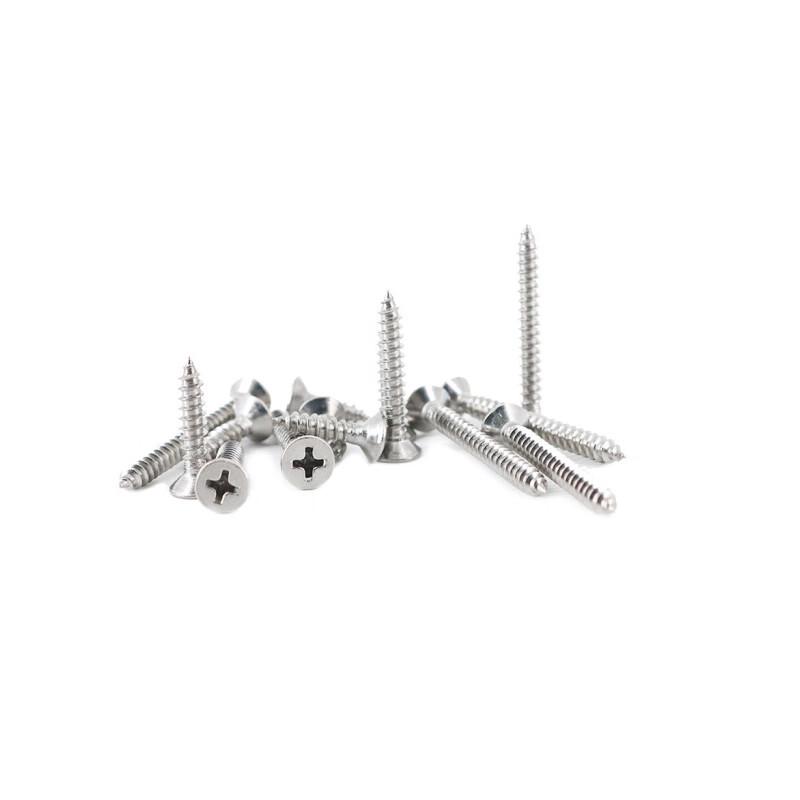 304 Stainless Steel Phillips Flat Head Self-Tapping Screws