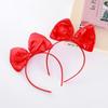 Versatile Red Bow Headband for Snow White Costumes – Fashionable Hair Clip Accessory