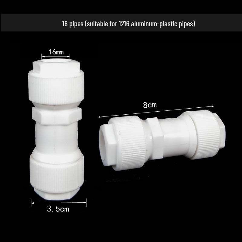 

Універсальний односторонній зворотний клапан для алюміній-пластикових труб 1/2 та 3/4 із сонячним безполум яним зварюванням, 16 з єднувачів, горизонтальний захист від зворотного потоку