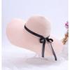 Fashion Holiday Hat Seaside Big Eaves Luffy Straw Hat Women's Summer Beach Hat Versatile Foldable Sun Hat
